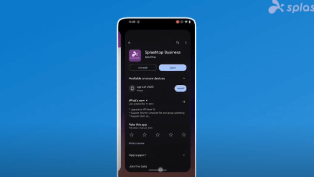 How to Remotely Access Computers from an Android Phone with Splashtop